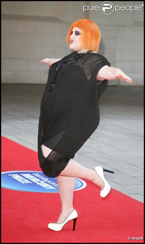 Beth Ditto à Londres pour le prix 
