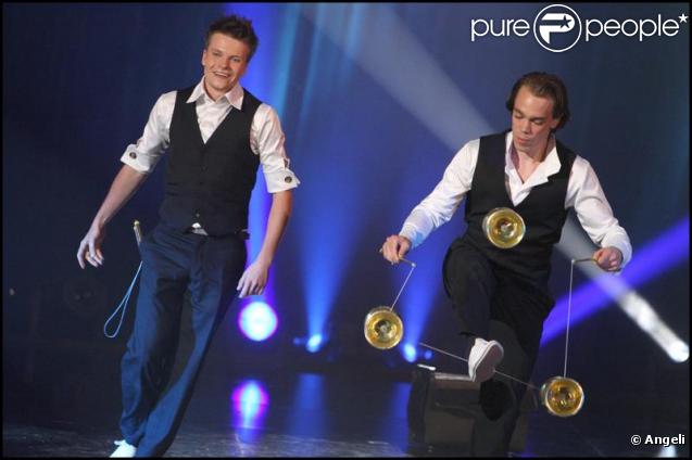 Spectacle pendant l'enregistrement de l'émission 