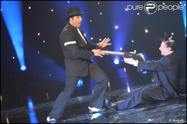 Un spectacle pendant l'enregistrement de l'émission 