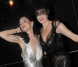 Les sexy Gentry de Paris et Dita Von Teese, lors de la soirée organisée au Kube Hotel de Paris, le 9 septembre 2009 !