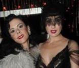Les séduisantes Gentry de Paris et Dita Von Teese, lors de la soirée organisée au Kube Hotel de Paris, le 9 septembre 2009 !