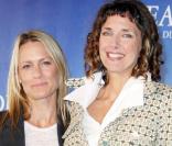 Robin Wright et la cinéste Rebecca Miller, lors du photocall de  The private lives of Pippa Lee , à l'occasion du 35e Festival du Film Américain de Deauville, le 10 septembre 2009 !