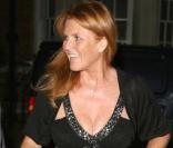 Sarah Ferguson au dîner organisé par Gordon et Tana Ramsey, le 10 septembre à Londres 