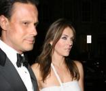 Liz Hurley et Arun Nayar au dîner organisé par Gordon et Tana Ramsey, le 10 septembre à Londres