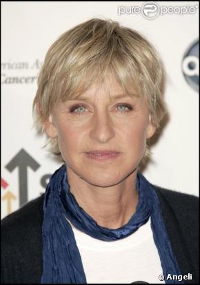La célèbre animatrice Ellen DeGeneres 