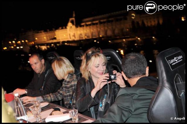 Julie Depardieu au 7eme Ciel avec Laurent Korchia... son ex !
