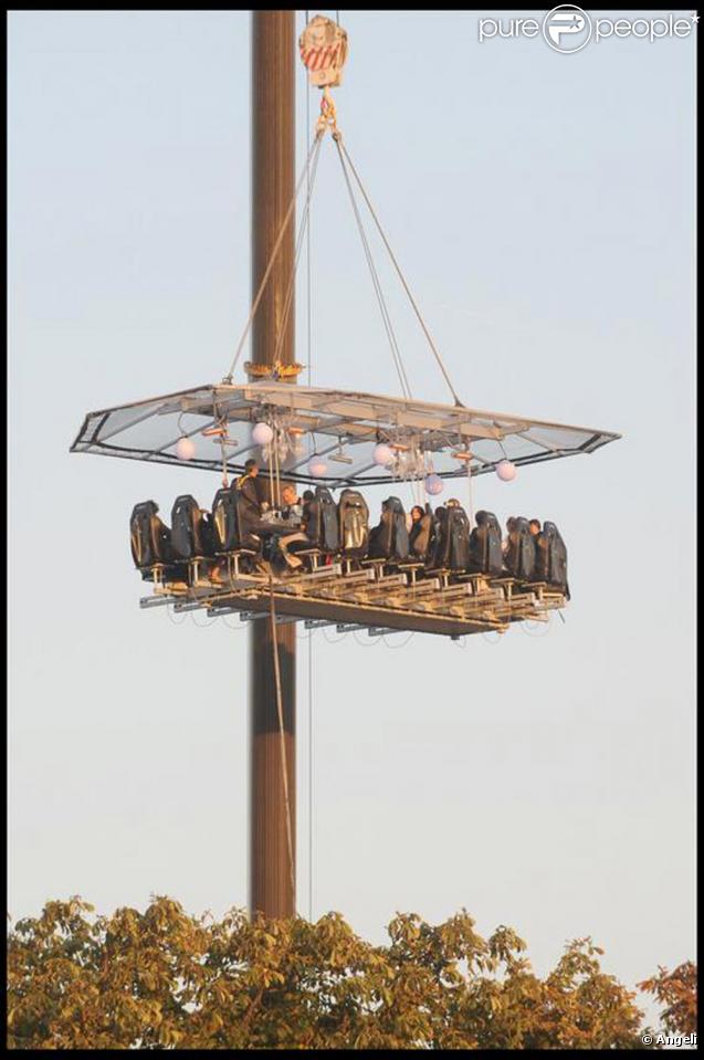 Les invités dans la nacelle !
