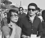 Claude Lelouch et Christine en 1971 à Cannes