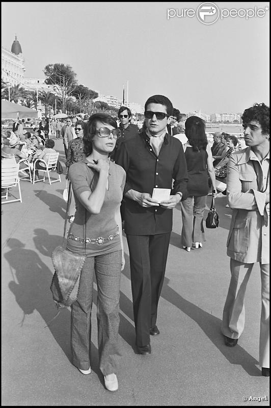 Claude Lelouch et Christine en 1971 à Cannes