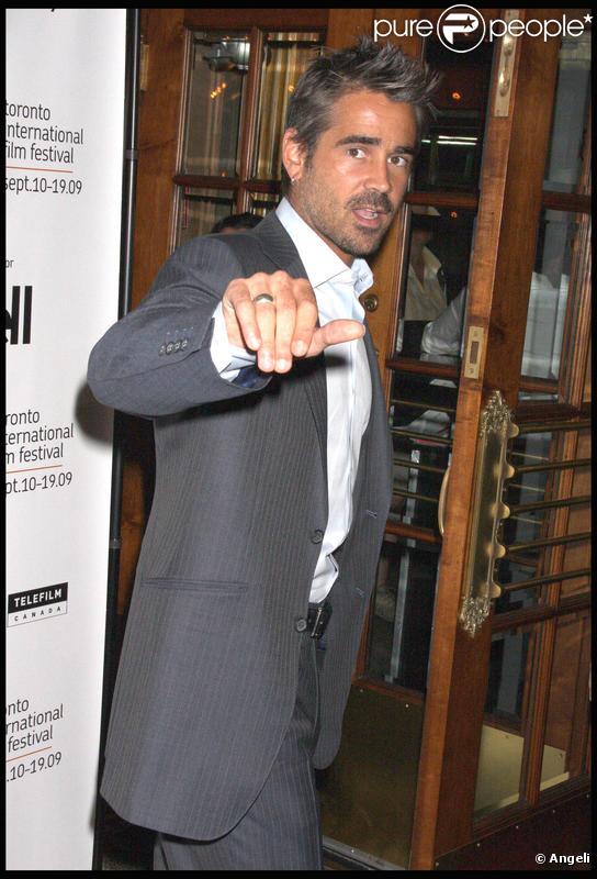 Colin Farrell lors de la première du film Ondine lors du Festival de Toronto le 14 septembre 2009