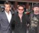 Colin Farrell, très complice avec les membres de U2, Bono et The Edge... a fait son numéro de charme !