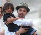 Brad Pitt et Pax 