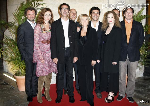 Robin Renucci et son jury à la clôture du Festival de la fiction TV de la Rochelle (20 septembre 2009)