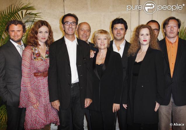 Robin Renucci et son jury à la clôture du Festival de la fiction TV de la Rochelle (20 septembre 2009)