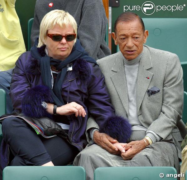 Henri Salvador à Roland-Garros en 2003