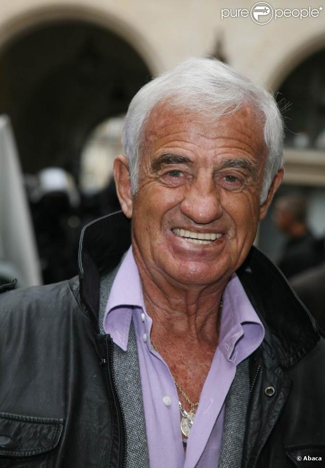 Jean-Paul Belmondo a préfacé  Strass et Voyous 