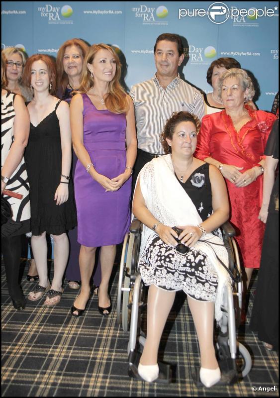 Jane Seymour à Barcelone pour la conférence européenne sur le traitement de l'arthrite le 22 septembre 2009
