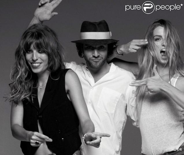 Romano Ricci, Lou Doillon et Sonia Sieff ou la rencontre au sommet de trois univers artistiques... 