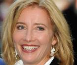 Emma thompson hier soir à Londres pour la première de  Morris: a life with bells on .
