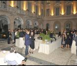 Soirée Versace à Milan, le 25/09/09, à l'occasion de la Fashion Week.