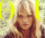 Kate Moss en couverture de Vogue en avril 2008 