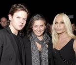 Donatella Versace et Christopher Kane au défilé Versus, le 27 septembre 2009