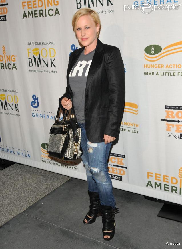 Patricia Arquette a sorti un look rock le 29/09/09 à Los Angeles