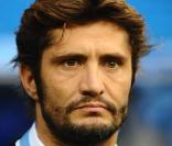 Bixente Lizarazu pendant le match Real de Madrid/Marseille, le 30 septembre à Madrid.