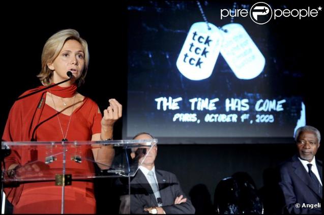 Valérie Pécresse à la présentation du tube 
