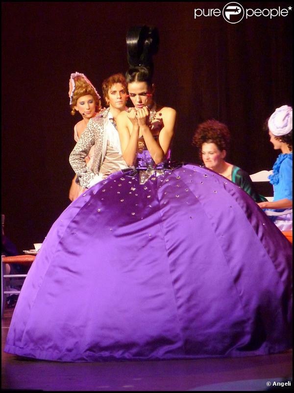 Mélissa Mars dans le spectacle Mozart, l'Opéra rock.