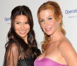 Roselyn Sanchez et Poppy Montgomery lors du 8ème Gala Opération Sourire au Beverly Hilton Hotel à Beverly Hills le 2 octobre 2009