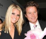 Jessica Simpson et Billy Bush lors du 8ème Gala Opération Sourire au Beverly Hilton Hotel à Beverly Hills le 2 octobre 2009