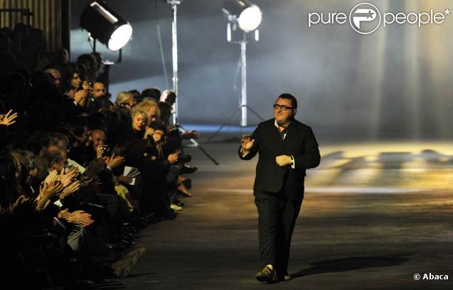 Défilé Lanvin, par Alber Elbaz lors de la Fashion week parisienne le 2 octobre 2009