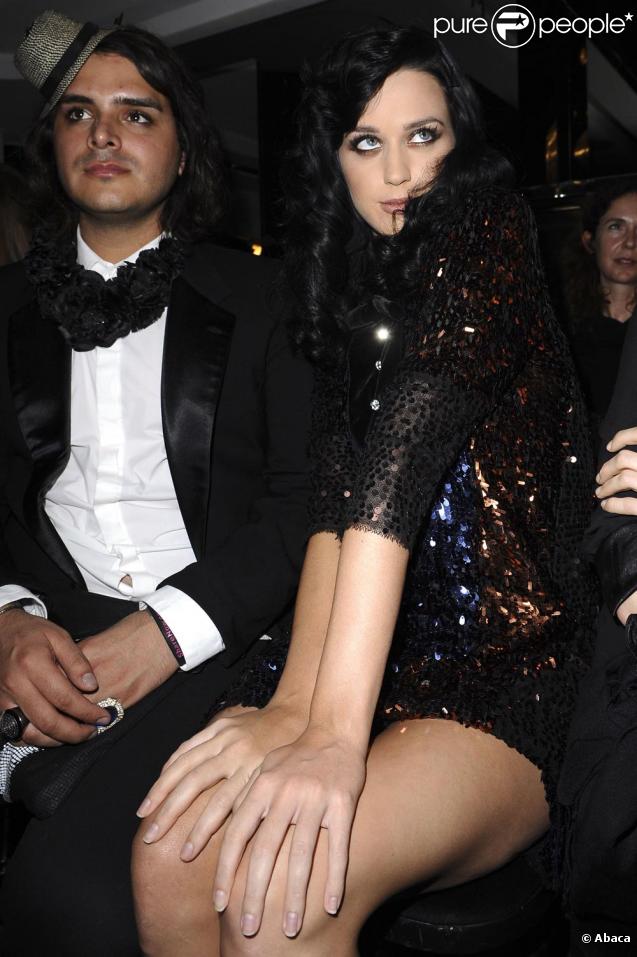 Katy Perry au défilé Sonia Rykiel à Paris le 4/10/09