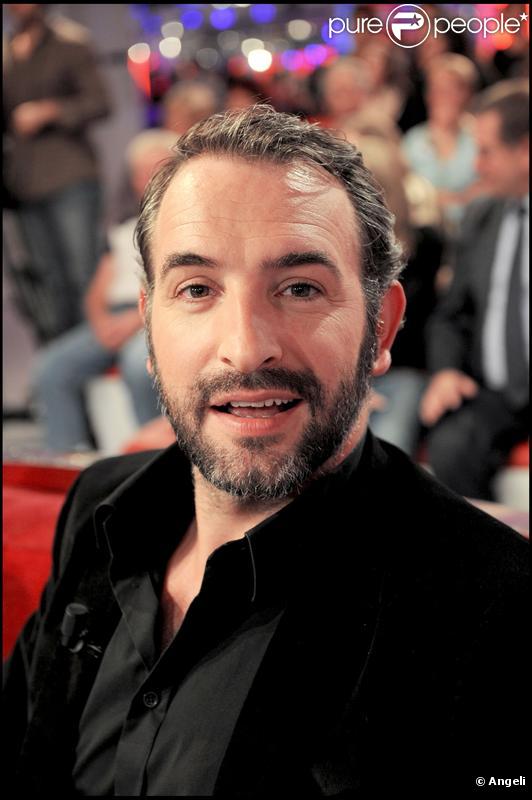 Jean Dujardin à l'enregistrement de Vivement Dimanche, le 7 octobre 2009 (diffusion le 11 octobre 2009)