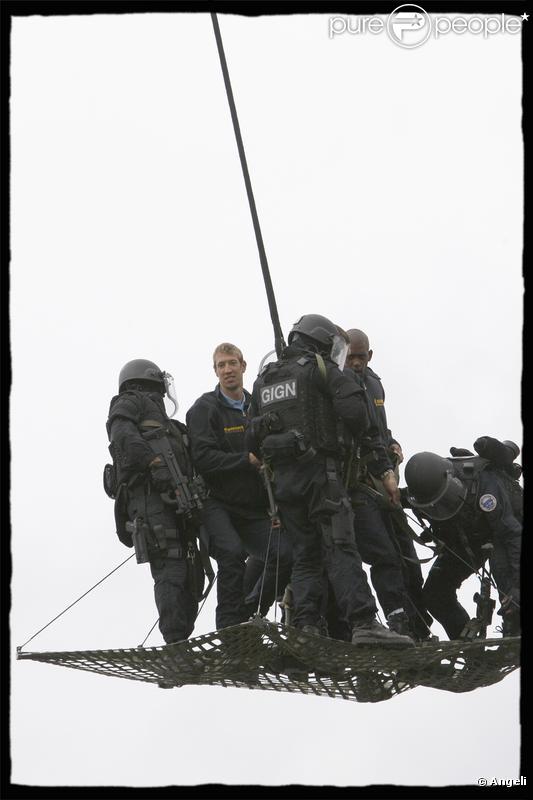Alain Bernard a été l'objet d'une prise d'otage fictive, le 11 octobre, à Paris.