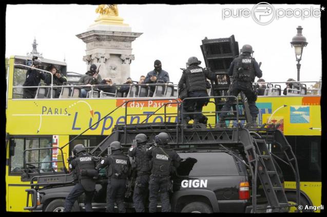 Alain Bernard a été l'objet d'une prise d'otage fictive, le 11 octobre, à Paris.