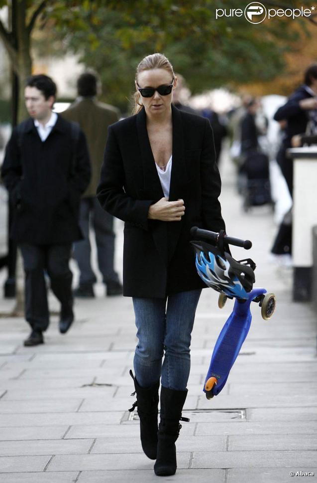 Stella McCartney à Londres, le 12 octobre 2009