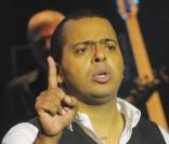 Gregory Charles lors de son spectacle au théâtre Déjazet à Paris le 12 octobre 2009