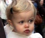 La petite Vivienne est le sosie de sa grande soeur, Shiloh (en photo ici). Et une chose est sûre, c'est un compliment !