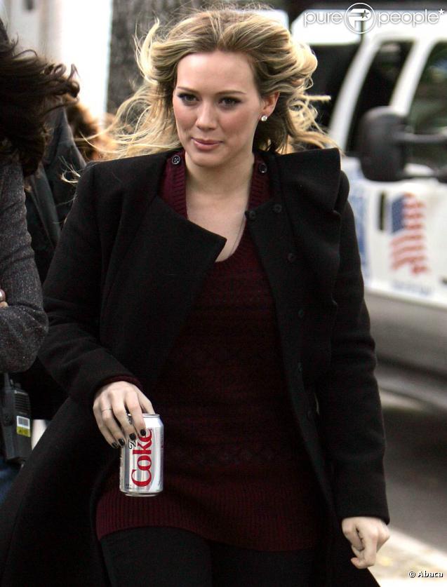 Hilary Duff sur le tournage de la saison trois de Gossip Girl !
