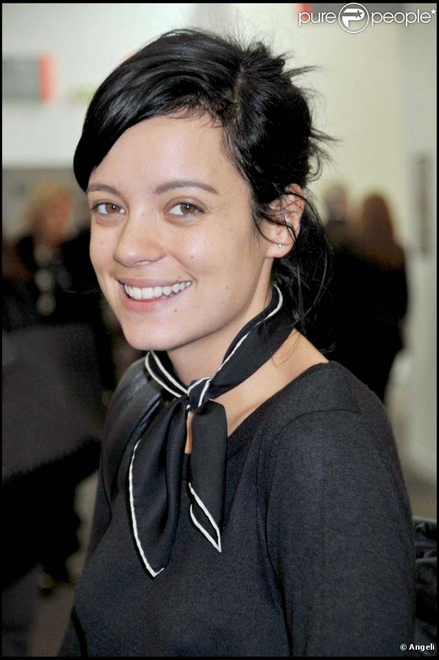 Lily Allen à la soirée Frieze Art Fair, le 14 octobre à Londres ! 