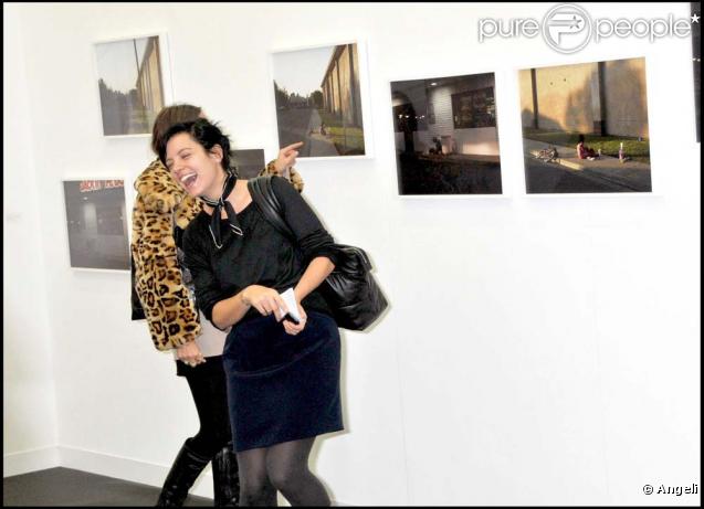 Lily Allen à la soirée Frieze Art Fair, le 14 octobre à Londres !