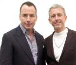 David Furnish et Patrick Cox à la soirée Frieze Art Fair, le 14 octobre à Londres ! 