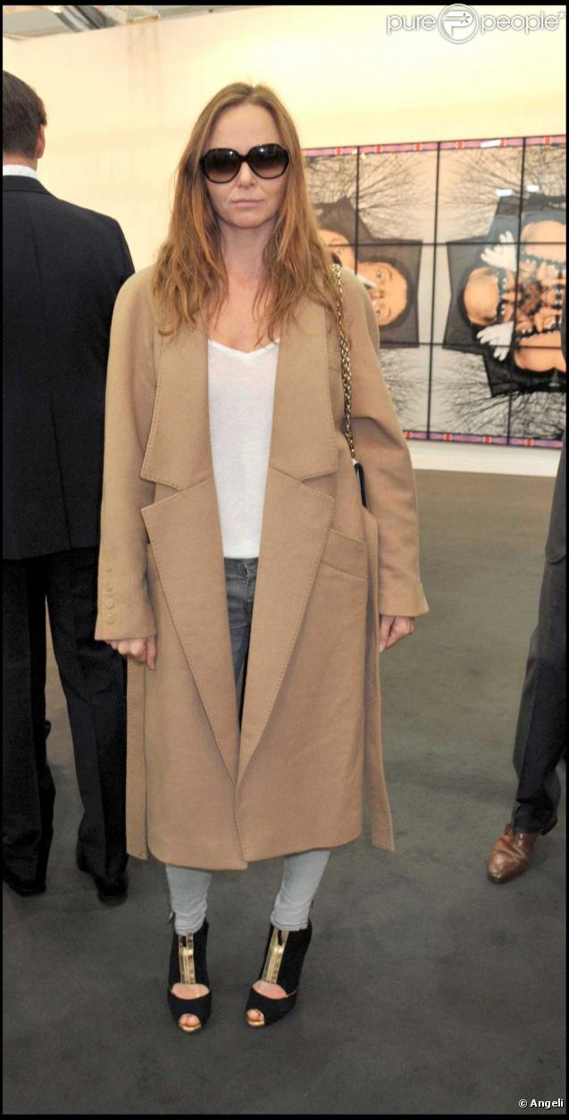 Stella McCartney  à la soirée Frieze Art Fair, le 14 octobre à Londres !