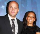 La belle Melanie B et son mari Stephen Belafonte, à l'occasion de la Omega's Constellation Party 2009, qui s'est tenue à l'Almada de Londres, le 15 octobre 2009.
