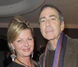 Jeane Manson et Alain Chamfort lors du show pour les quarante ans de carrière de Nicoletta à L'Alhambra à Paris le 15 octobre 2009