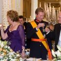 Henri et Guillaume de Luxembourg : Le grand-duc et son héritier en grande tenue pour leurs hôtes !