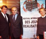 Michèle Alliot-Marie, Frédéric Mitterrand et Xavier Darcos au Festival du film des jeunes réalisateurs de St Jean-de-Luz Octobre 2009