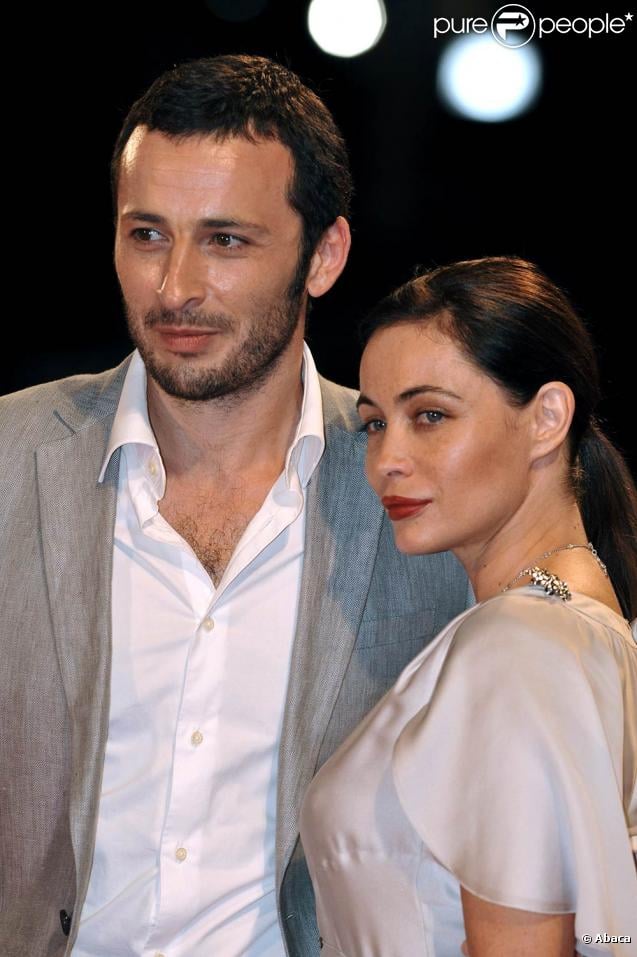 Emmanuelle Béart et son mari Michaël Cohen (photo : à la Mostra 2008) ont assisté au mariage de Geneviève Guillery, à Thuin